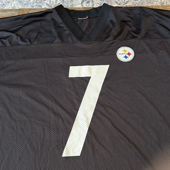 Steelers Football Jersey NFL Roethlisberger #7 Size XL - Picture 2 of 9